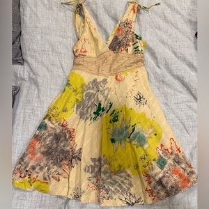 Free People floral dress Size 4